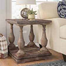 Both end tables are 23w x 28d x 21h. Harlingen End Table End Tables Coffee Table Wood Solid Wood Coffee Table