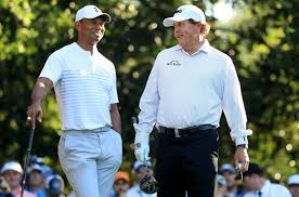 Tiger Woods Gave Phil Mickelson Grief For Practice Round Dress Shirt