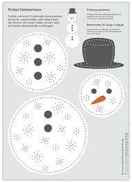 Für alle, die nach einer leeren stammbaum vorlage zum ausdrucken bzw. Prickel Schneemann Bastelbogen Zum Prickeln Eines Schneemann Mobiles Schneemann Basteln