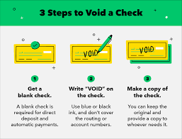 How to void a check. How To Void A Check