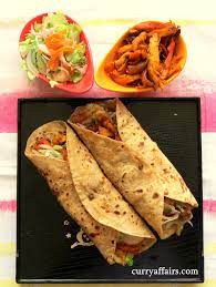 Recipe For Quick Chicken Rolls With Leftover Tandoori Chicken Tandoori Paneer Grilled Chicken Tandoori Paneer Chicken Rolls Easy Chicken