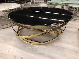Couchtisch gold wohnzimmertisch sofatisch kaffeetisch loungetisch beistelltisch. Couchtisch Gold Schwarz Couchtisch Rund Silber Schwarz Runder Tisch Durchmesser 110 Cm