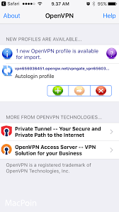 Cegah pengintaian pemerintah & peretas. Cara Setting Vpn Gratis Di Iphone Dan Ipad Dengan Openvpn Macpoin