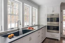 Our custom cabinet maker wants us to get 15 deep kitchen wall cabinets. Wide Deep Kitchen Sink With Cutting Board Transitional Kitchen