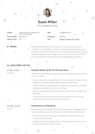 Small Business Owner Resume Sample In 2020 Resume Guide Resume Design Resume Examples