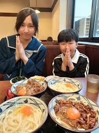 丸亀製麺*釜玉うどん* | 普通の日々の生活記録&成長記録