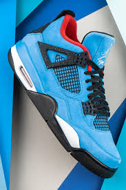 Dropping in the traditional silhouette, the air jordan 4 cactus jack colorway is inspired by the huston oilers color. Air Jordan 4 Retro Travis Scott Cactus Jack 308497 406 In 2020 Sneakers Men Fashion Jordan Shoes Girls Hype Shoes