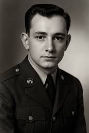 In 1950, at the age of 18, Johnny Cash, enlisted in the United States  military, where he was eventually shipped off to a base in Landsberg, West  Germany for a three-year tour.