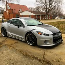 How much is a 2006 mitsubishi eclipse? 2006 Mitsubishi Eclipse Gt With 19x9 5 Option Lab S718 And Ohtsu 245x35 On Lowering Springs 962649 Fitment Industries