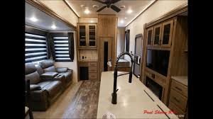 Even though you are camping anywhere, you are comfortable on the fact that you have a sink, a toilet, a vanity, and a shower, and possibly even a tub should you go for that option. 2021 Forest River Sabre 38dbq Two Full Bathrooms Room For The Entire Family Youtube