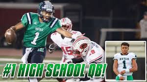 Fields (6'3/228) ranks third on brugler's updated quarterback board, behind clemson's trevor lawrence and byu's zach wilson. The 1 High School Qb In The Nation Justin Fields Highlights Youtube