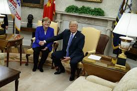 Secretary blinken and chancellor merkel emphasized the importance of a coordinated transatlantic approach to addressing global challenges, including those posed by the people's republic of china. Photos Trump Welcomes German Chancellor Angela Merkel To The White House Wtop