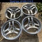 TAM TriSpoke 17” set. 4x100 4x114.3