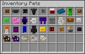 Plus, some pets, such as the purplicious cow, are especially handsome. Inventory Pets 1 16 5 Minecraft Mods