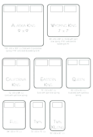 Box Spring Size Chart Cockos Co