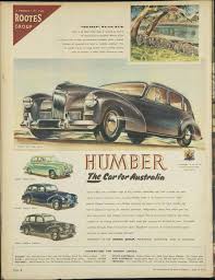 Humber Australia 1950 Illustrations Posters Car Illustration Vintage Prints