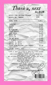 Pin On Album Receipts