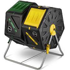 Maybe you would like to learn more about one of these? Miracle Gro Dual Chamber Compost Tumbler Outdoor Bin With Easy Turn System 2 Sliding Doors Sturdy Steel Frame All Season Composter Bpa Free Gardening Gloves Included Walmart Com Walmart Com