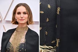 Natalie portman truly brings to life one of this country's most treasured public figures in the acclaimed new film jackie, said festival. Natalie Portman S Oscars Cape Was Embroidered With The Names Of Snubbed Women Directors Decider