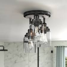 The simple design and low price of this fixture make it a perfect choice for renters and homeowners alike looking to ditch the boob. Semi Flush Mount Lighting You Ll Love In 2021 Wayfair