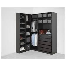 Pax Corner Wardrobe Black Brown 63 1 8 73 7 8x93 1 8 Ikea Pax Corner Wardrobe Corner Wardrobe Ikea Pax Corner Wardrobe