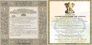 It is a sovereign socialist secular democratic republic with a parliamentary system of government. Indian Constitution Parts Schedules And Articles At A Glance