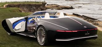Mercedes Maybach Unveils An Art Deco Inspired Yacht On Wheels Mercedes Maybach Mercedes Benz Cars Classic Cars