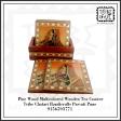 Shisham wood multicolored wooden tea coaster Handmade