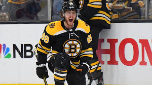 Pastrnak then put the game away with a great individual effort, carrying the puck into the islanders' zone before ripping a shot past sorokin to record a hat trick. Pastrnak Pots 40th Goal Another Hat Trick In B S Win