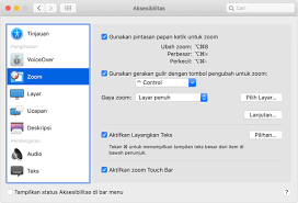 Cara Memperbesar Atau Memperkecil Tampilan Di Mac Apple Support