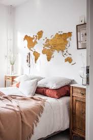 Rustic Wall Map World Travel Map World Map Wall Art World Map Push Pin Map Of The World Wood Wall Art Home Decoration Wall Decor In 2020 World Map Wall Decor