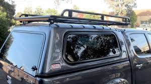 Internal ute canopy arched sub frames and stools. Canopy Max Roof Rack Tradesman Roof Racks