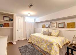 14 Tips For A Cozy Basement Bedroom Cozy Basement Basement Bedrooms Basement Guest Rooms