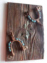 Check spelling or type a new query. Vintage Cowboy Spur And Turquoise Western Wall Hanging Diy Wall Decor For Bedroom Western Wall Decor Turquoise Western