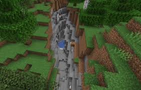 Example of a ravine landform: Ravine Finder Minecraft App