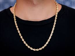 When comparing gold jewelry, the higher the number of karats, the greater the value. Special Offer 5mm Gold Rope Chain On Neck Up To 77 Off