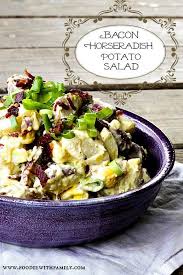 Bacon Horseradish Potato Salad Potatoe Salad Recipe Eat Salad Food