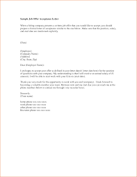 New Job Offer Acceptance Letter Example You Can Download For Full Letter Resume Template Here Https Www Letter Of Employment Offer And Acceptance Job Offer