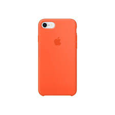 Apple Silicone Case For Iphone 8 Iphone 7 Spicy Orange Walmart Com Iphone Iphone Leather Case Orange Phone Case