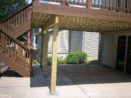 Switchback Stairs On A Deck Fire Pit Backyard Backyard Living Backyard