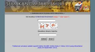 Semak spr gov current status check is already running (26.11.2020). Visit Daftarj Spr Gov My Semakan Daftar Pemilih Svr1