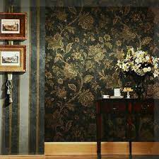 Gold wallpaper can add class and shine to any dull space, discover the collection at homebase today. Rustic Black And Gold Wallpaper Vintage Wall Paper Embossed Pvc Wallpaper Background Wall Wallpaper Gold Wallpaper Bedroom Gold Wallpaper Wallpaper Living Room