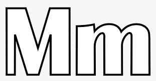 Interaktive kurse mit schnellem lernerfolg! Letter Mm Coloring Page With File Classic Alphabet Letter M Clipart Coloring Hd Png Download Kindpng