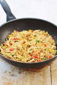 Leftover Chicken And Egg Fried Rice Recipe Leftover Chicken Recipes Leftover Chicken Fried Rice