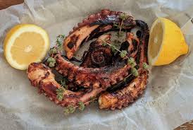 Whether you are a novice or an experienced cook, there is a recipe to su. Charcoal Grilled Octopus Marinated Aglaia S Table On Kea Cyclades