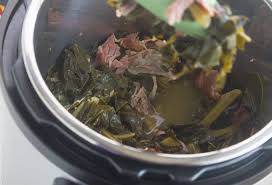 Oh yeah, i went back to the southern roots. Southern Style Pressure Cooker Collard Greens Recipe My Forking Life