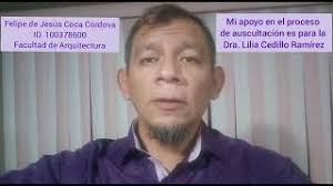 Profesor Felipe de Jesús Coca Córdova 100378600, Facultad de Arquitectura. 