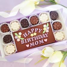 Birthday Chocolates Birthday Gift For Mom Happy Birthday Etsy In 2020 Birthday Chocolates Chocolate Slabs Happy Birthday Mom