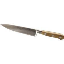 Couteau Cuisine Tradi Chef Forge 20 Cm Bois De Chene