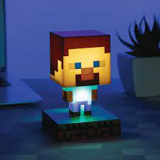 This minecraft steve with pickaxe. Glowing Figurine Minecraft Steve Tips For Original Gifts